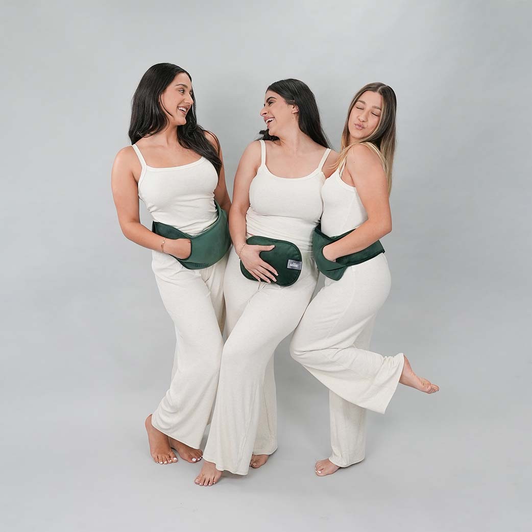 Trio Bundle - Ailia Electric Hot Water Bottle + Body Strap