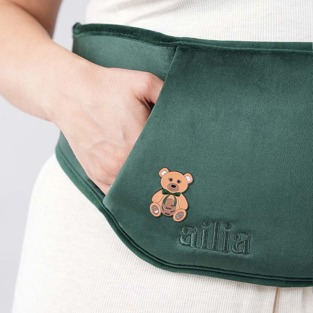 Ailia Bottle Lappy Bear Enamel Pin