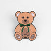 Ailia Bottle Lappy Bear Enamel Pin