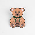 Ailia Bottle Lappy Bear Enamel Pin