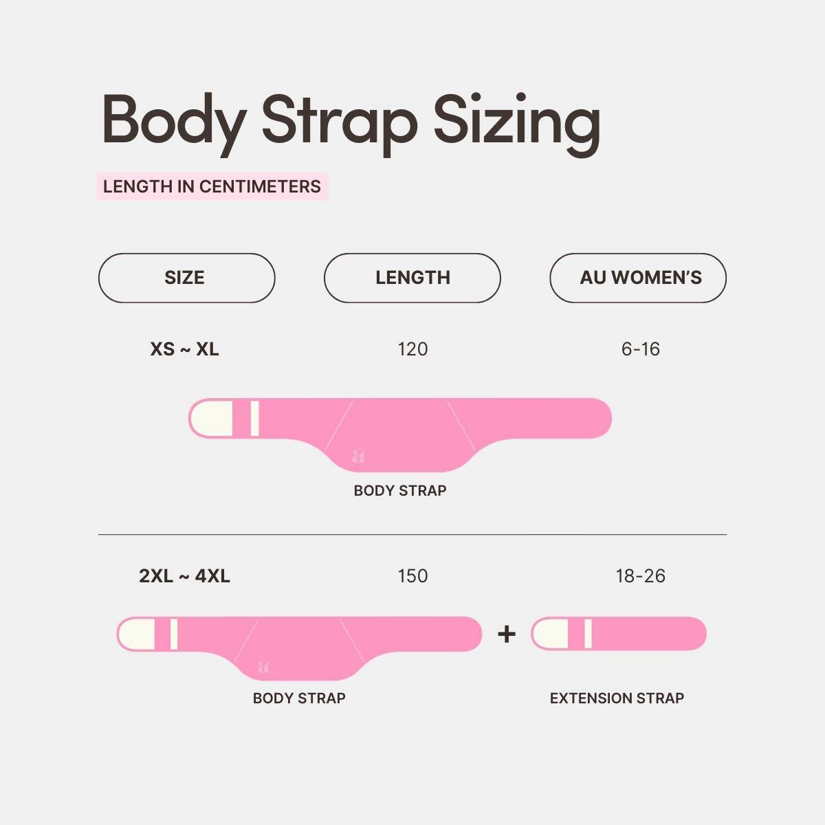 Ailia Bottle Extension Strap (Pink)