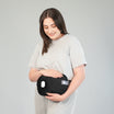 Ailia Electric Hot Water Bottle + Body Strap (Black)