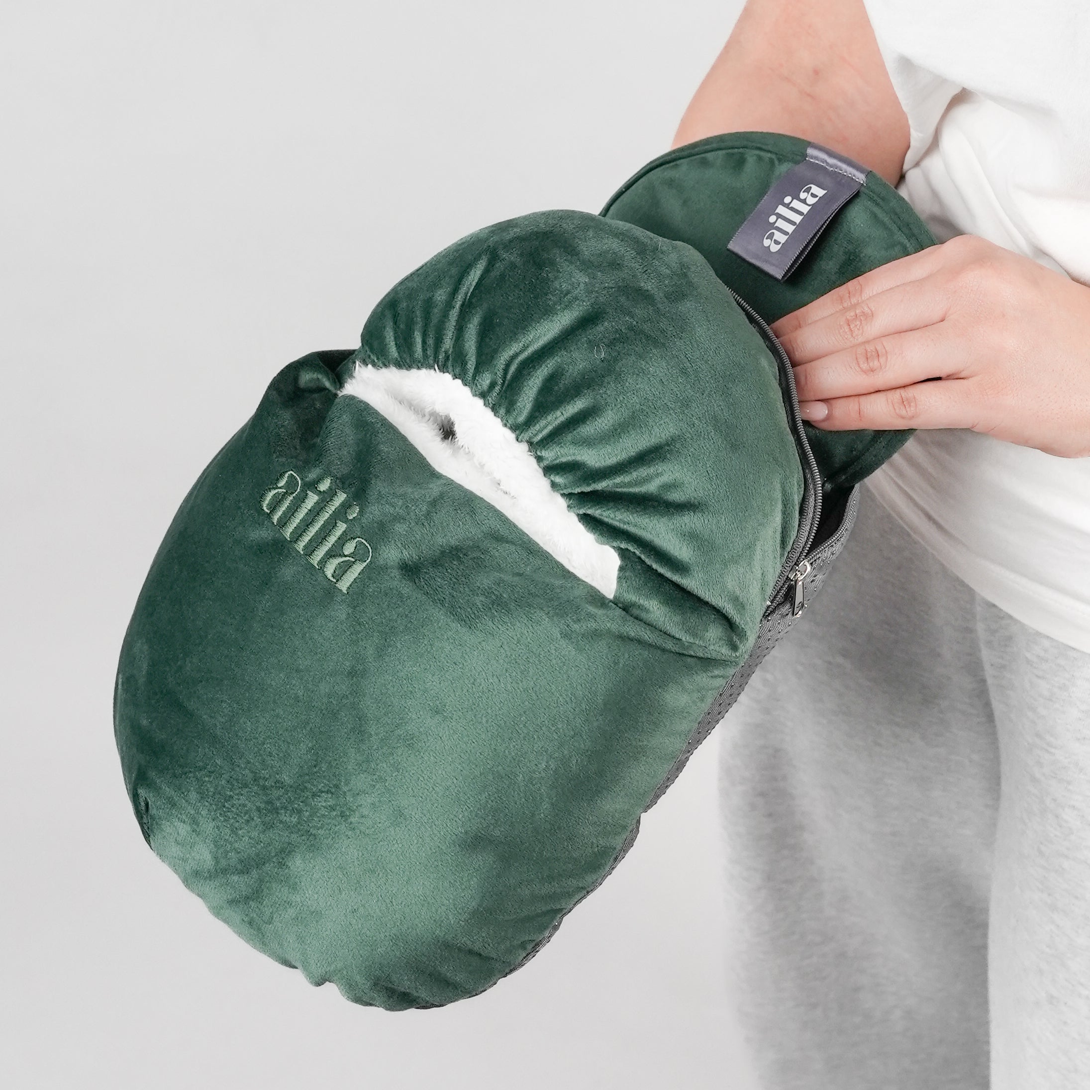 Ailia Bottle Foot Warmer (Green)